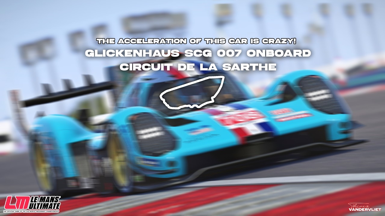 This car is FAST! - Glickenhaus SCG 007 Onboard