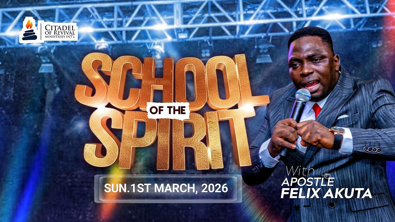 SCHOOL OF THE SPIRIT || 1/3/26 || Apostle Felix Akuta