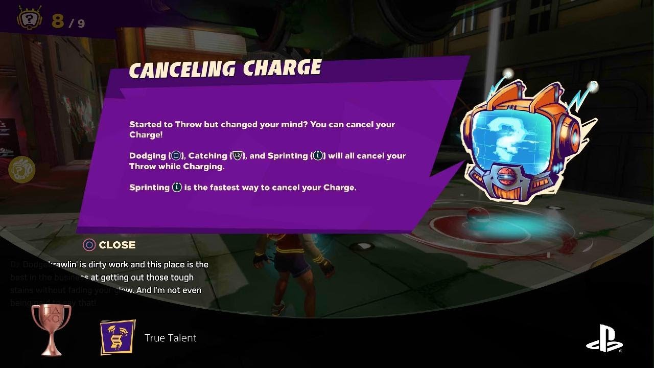 Knockout City PS5 True Talent Trophy