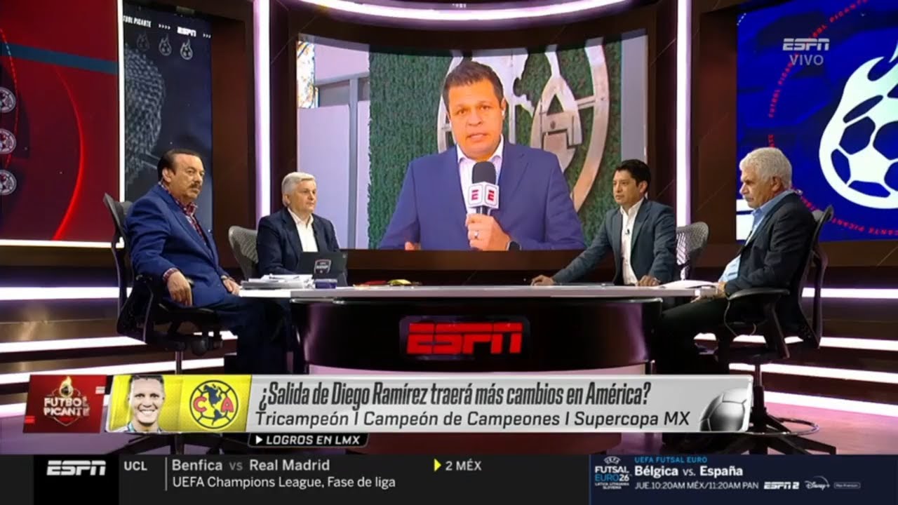 Futbol Picante-Dia🔥28 de Ene🔥¿Salida de Diego Ramírez traerá más cambios en América?