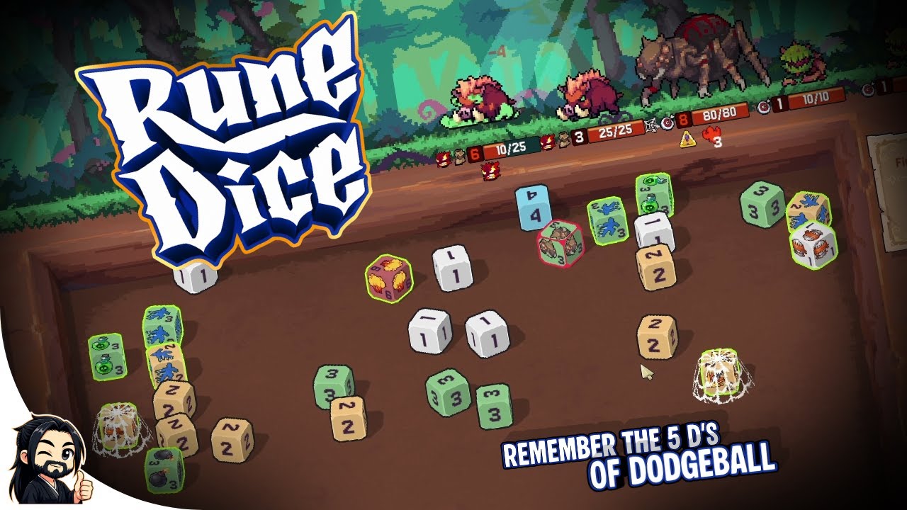 Dodge, duck, dip, dive and dodge - Rune Dice