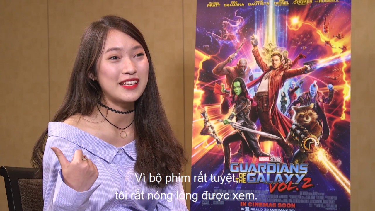 Vệ Binh Dải Ngân Hà 2 - Khánh Vy phỏng vấn dàn diễn viên