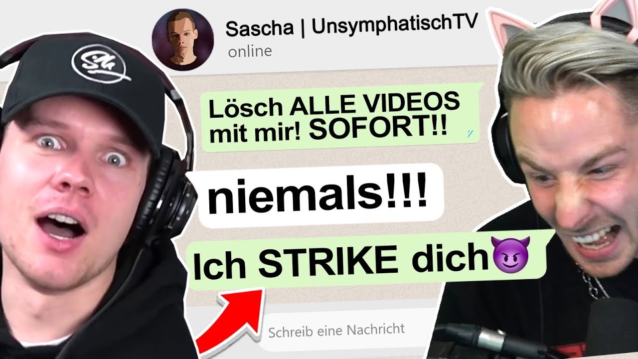WENN ich DU WÄRE..KANAL von UNSYMPATHISCHTV löschen!