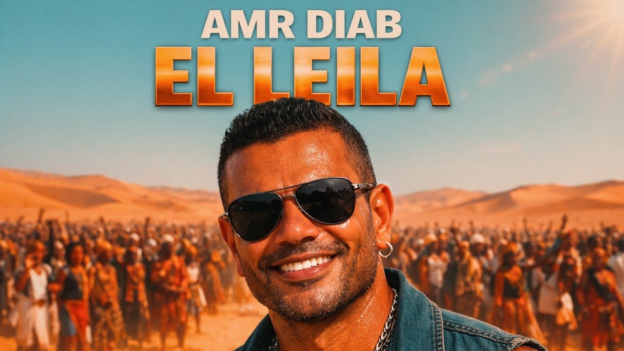 AMR DIAB – EL LEILA 🌙 Afro House Edit | Viral Arabic Mix