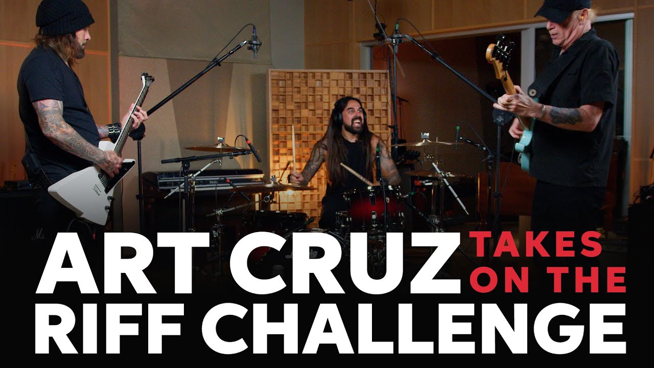 Art Cruz & Billy Sheehan Take on Phil Demmel&rsquo;s Riff Challenge at Sweetwater Studios!