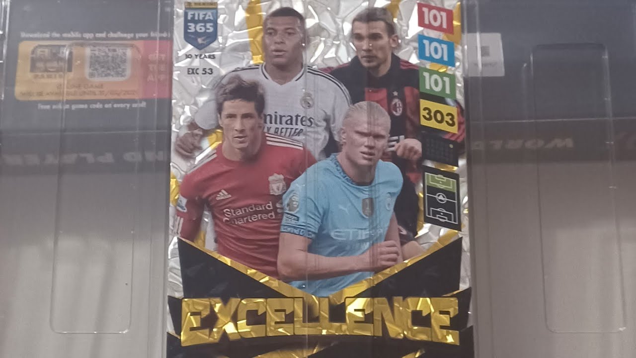 PANINI Excellence Box Opening FIFA 365 Adrenalyn XL 2025