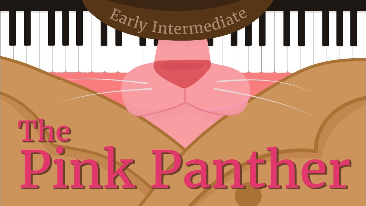 How to Play The Pink Panther Theme on Piano | Early Intermediate