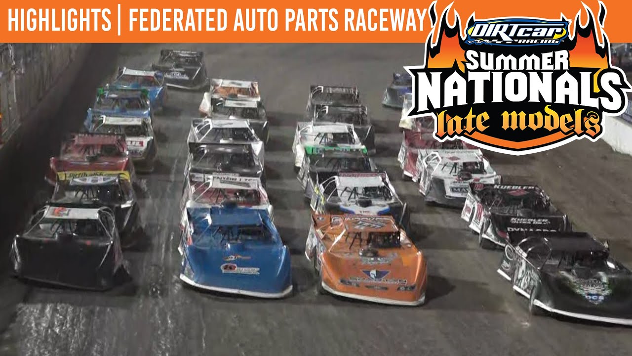 DIRTcar Summer Nationals Late Models Federated Auto Parts Raceway at I-55 June 25, 2022 | HIGHLIGHTS