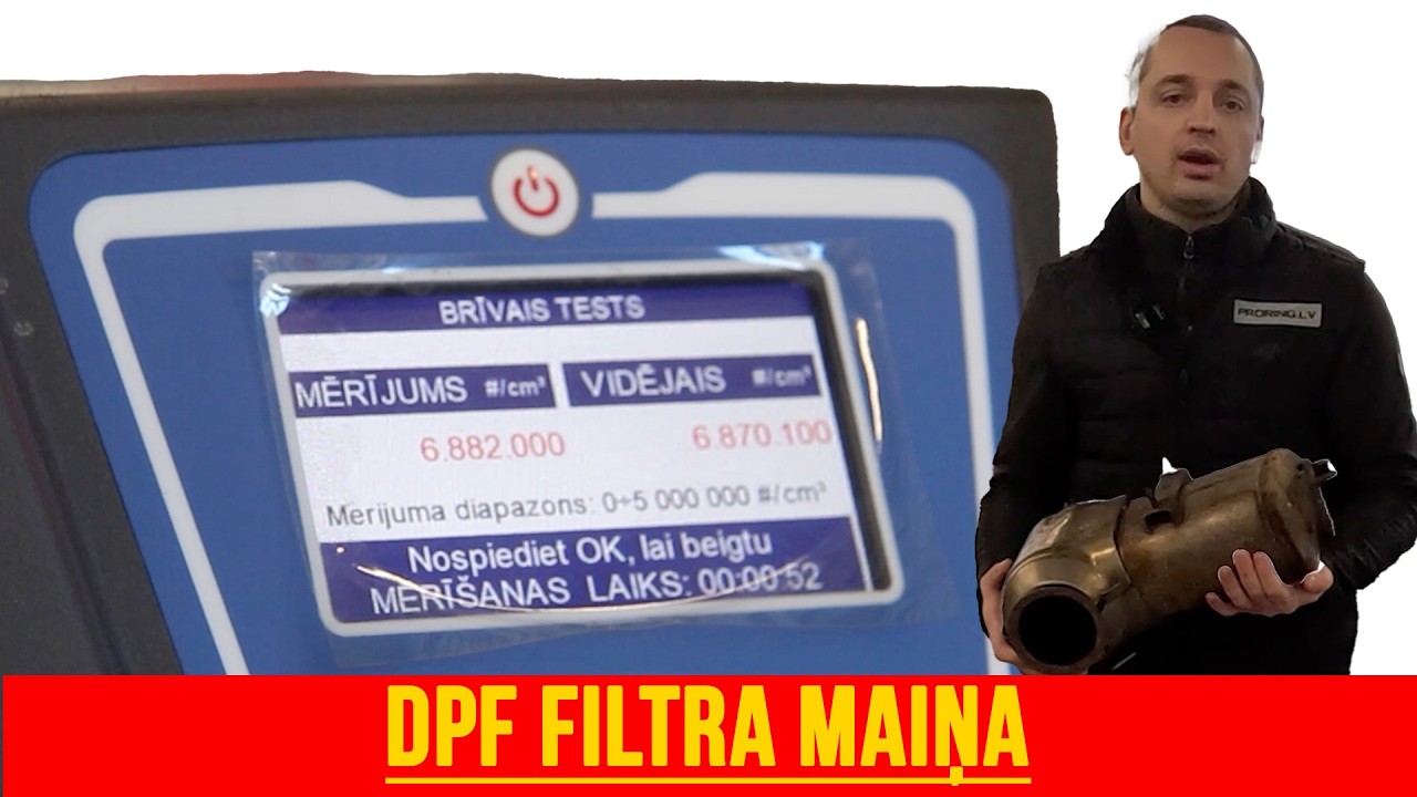 DPF FILTRA NOMAIŅA