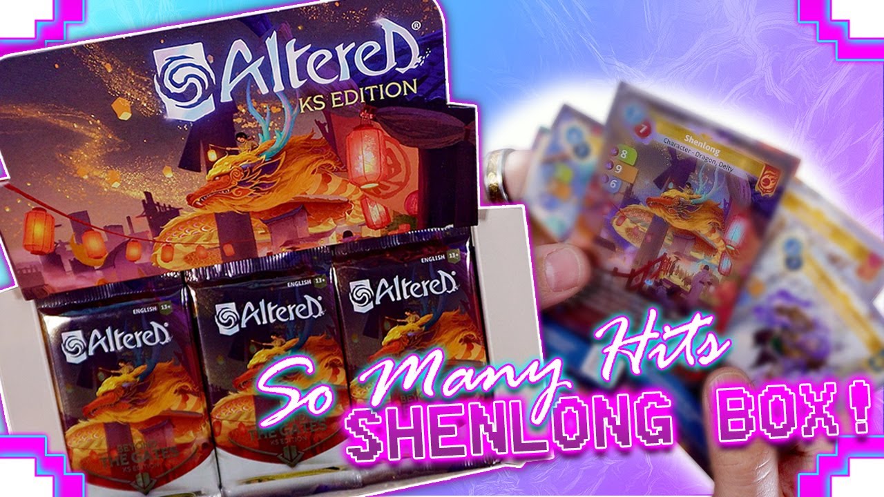 This Altered TCG Kickstarter Box Was LOADED — Shenlong + All Foil Heroes!!
