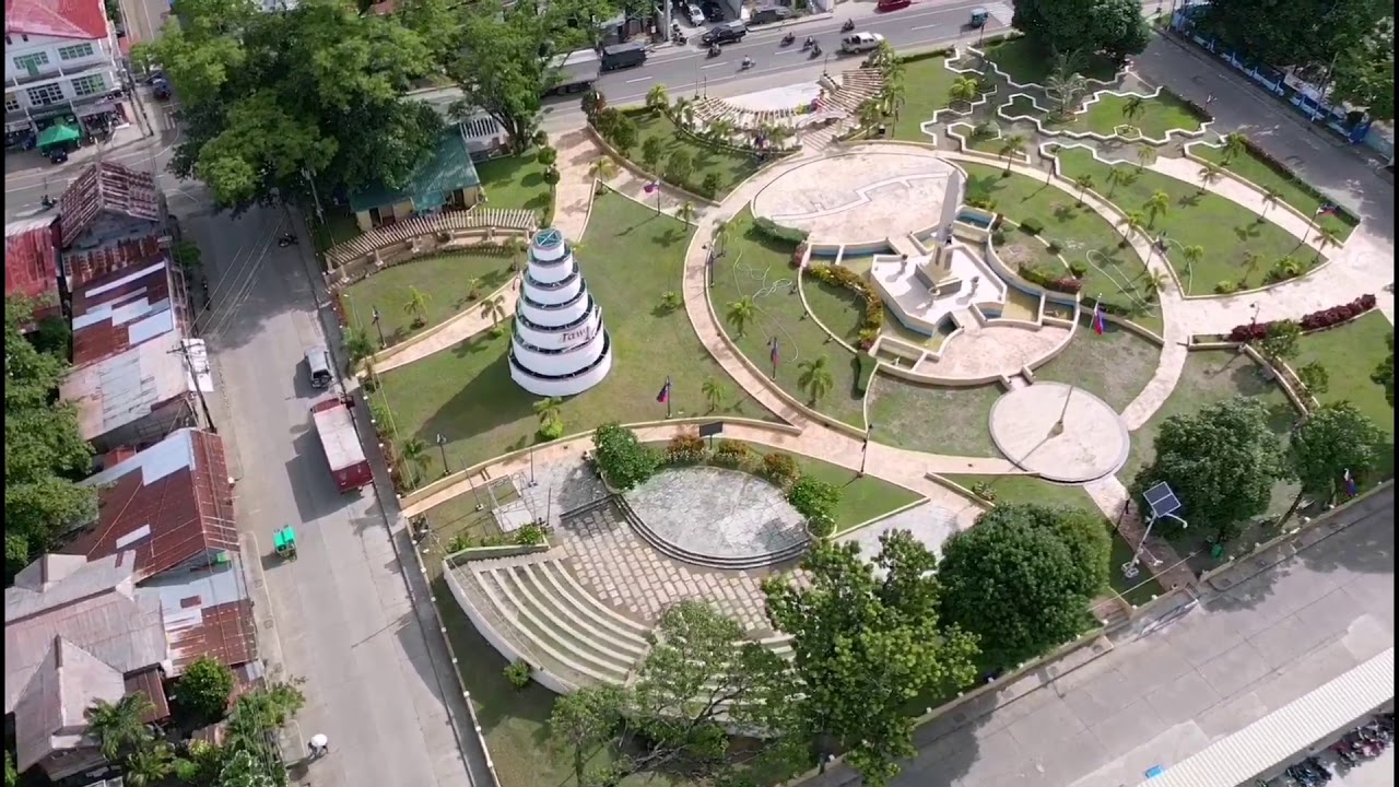 Bayawan City from above
