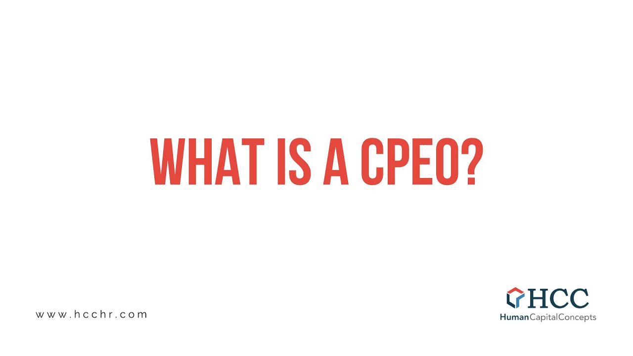 What Is A CPEO?