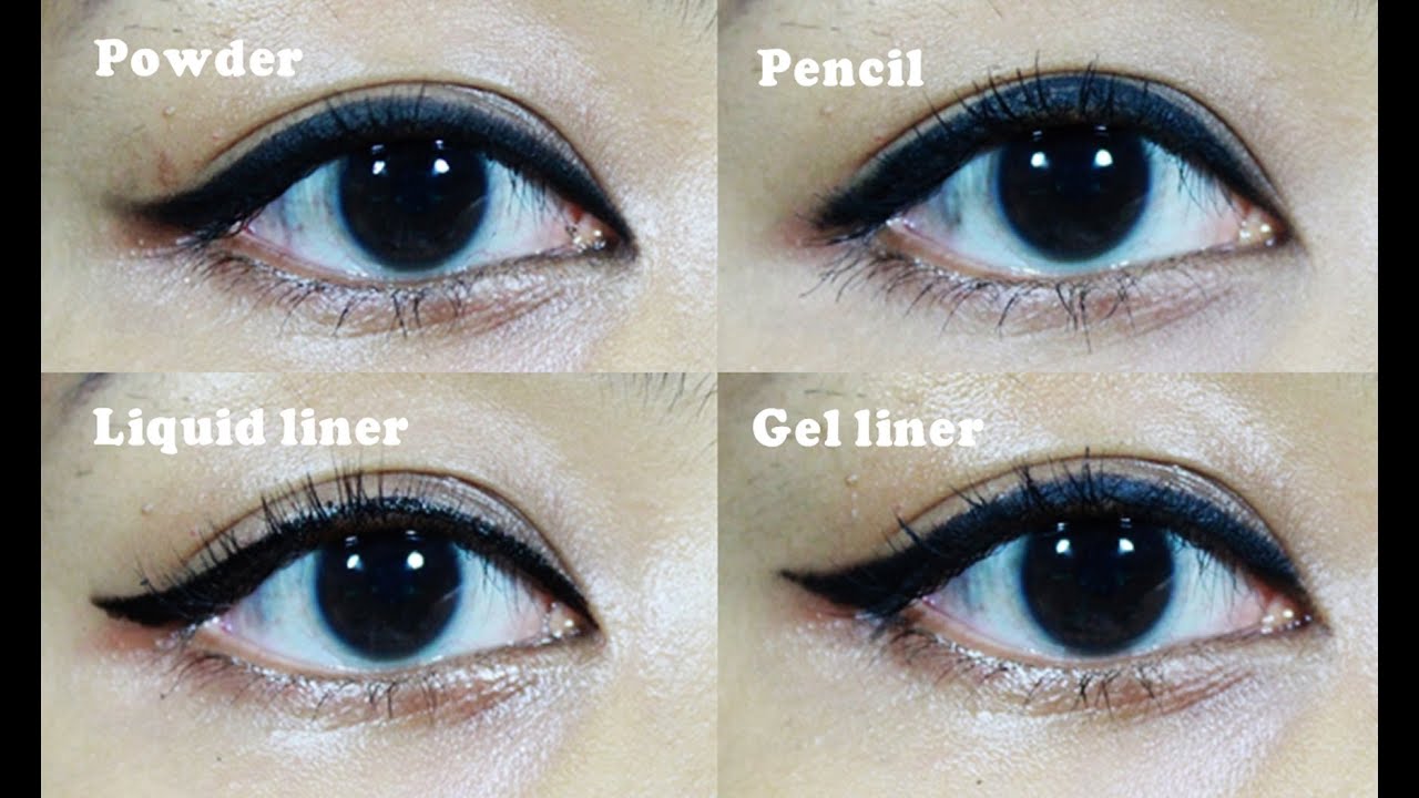 เริ่มต้นเขียนอายไลเนอร์แบบไหนดี ?? - basic about eyeliner