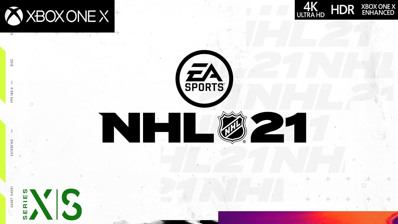 NHL 21 [4k/2160p60fps](Xbox One X) - Обзор и реакция на новую NHL)