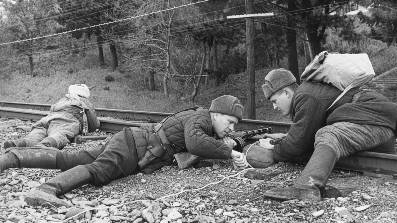 Paulus Staff Were Shocked by Soviet Partisans After They Cut 215 Trains in Belorussia 1943