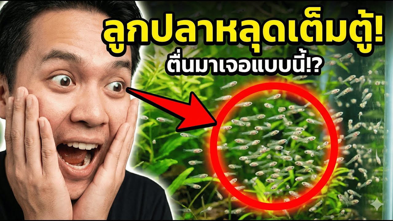 ด่วน! ลูกปลาโผล่เต็มตู้ทำไงดี? 😱 คู่มือช่วยชีวิตฉบับเร่งด่วน!