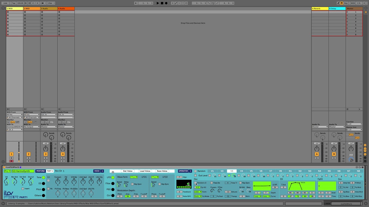 iLov FS1R Editor Smart Randomization Test 2