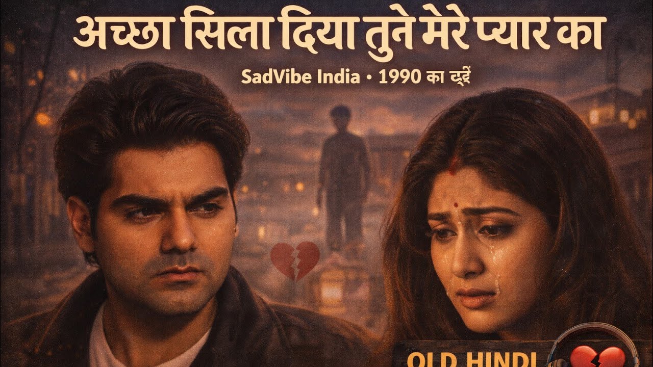 Achha Sila Diya Tune Mere Pyar Ka | SadVibe India | Old Hindi Song 1990