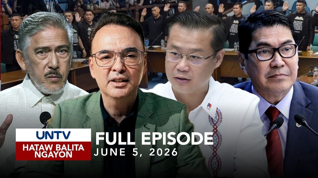 UNTV: Hataw Balita Ngayon | June 05, 2026
