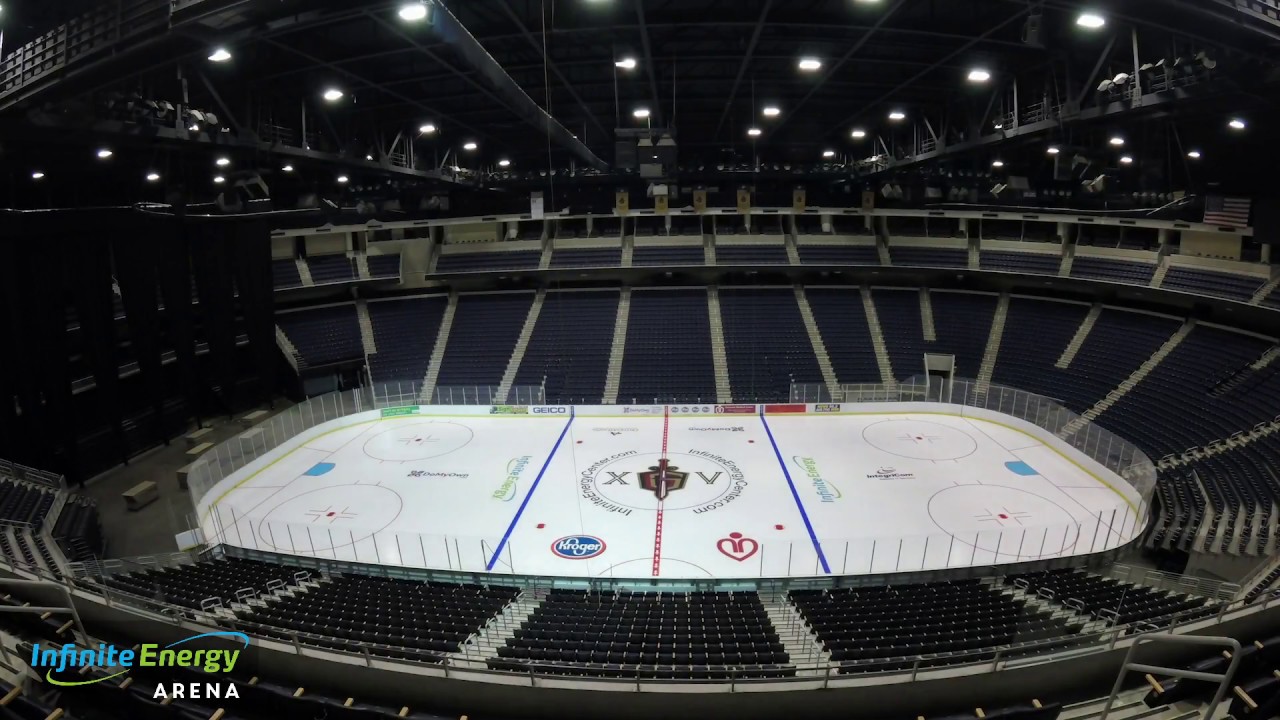 Infinite Energy Arena - Taking Out the Ice | Time Lapse