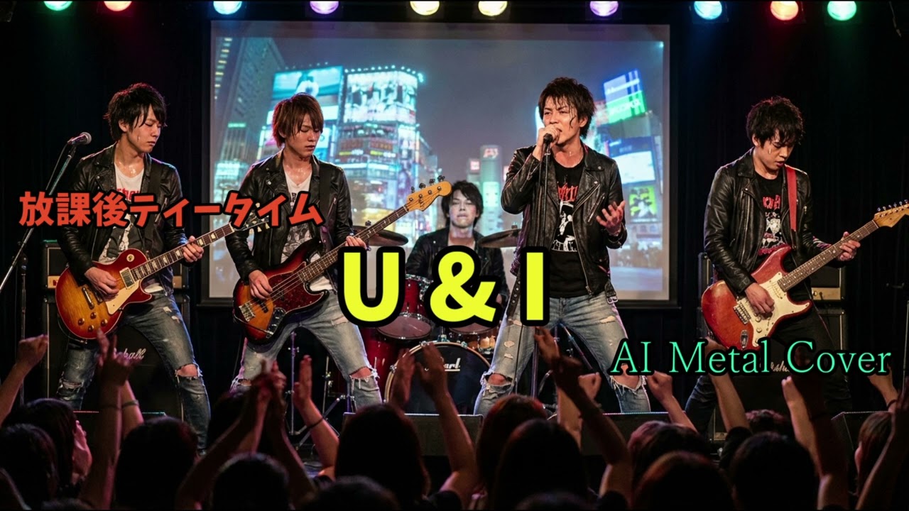 放課後ティータイム【U&I】AIでメタルカバーしてみたら青春ソングマシマシになった
