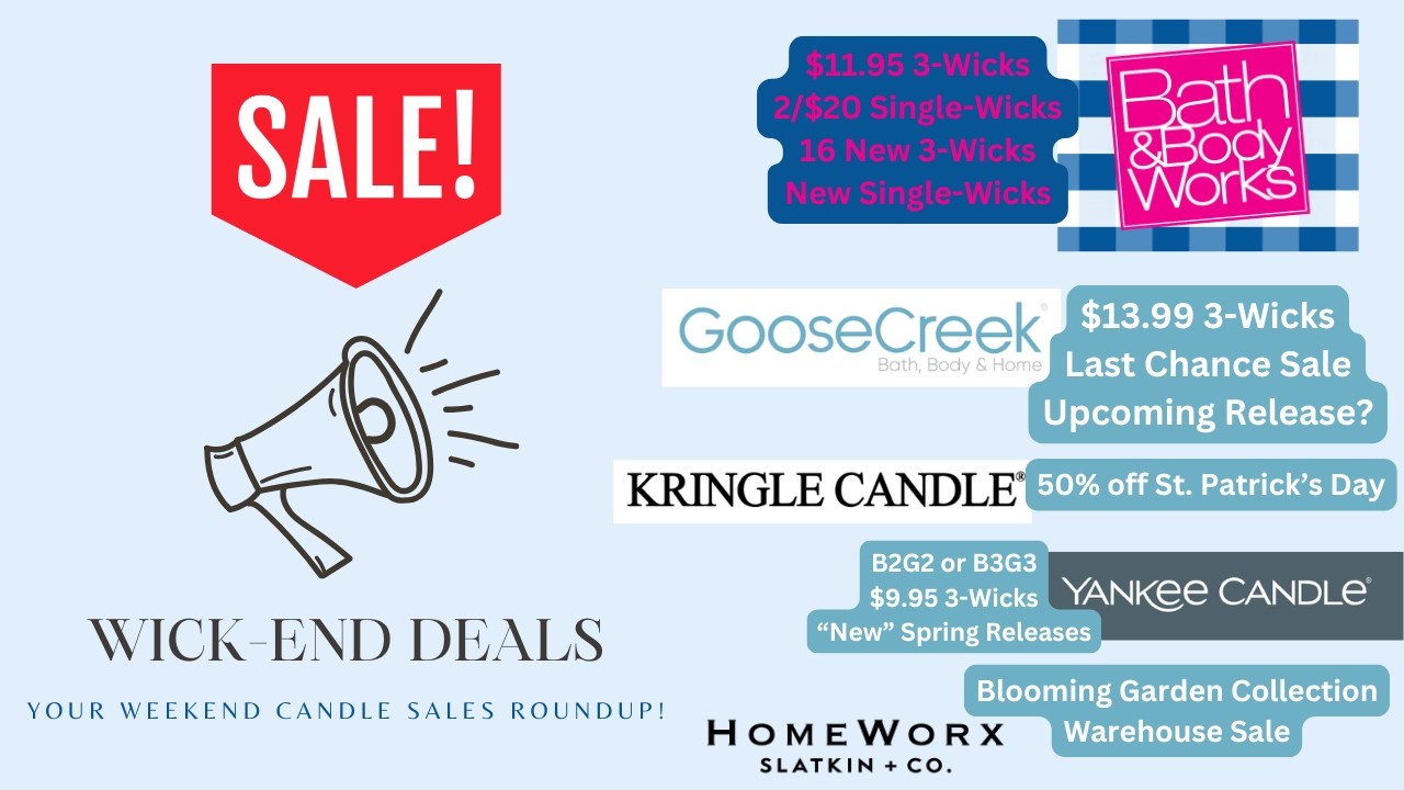 🏷️ 🛍️ Акции Wick-end 12.03.2026 | Распродажа свечей и новинки | BBW, Yankee, Homeworx и многое др...