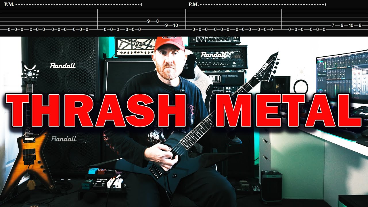 THRASH METAL RIFFS WITH TABS - SLAYER STYLE