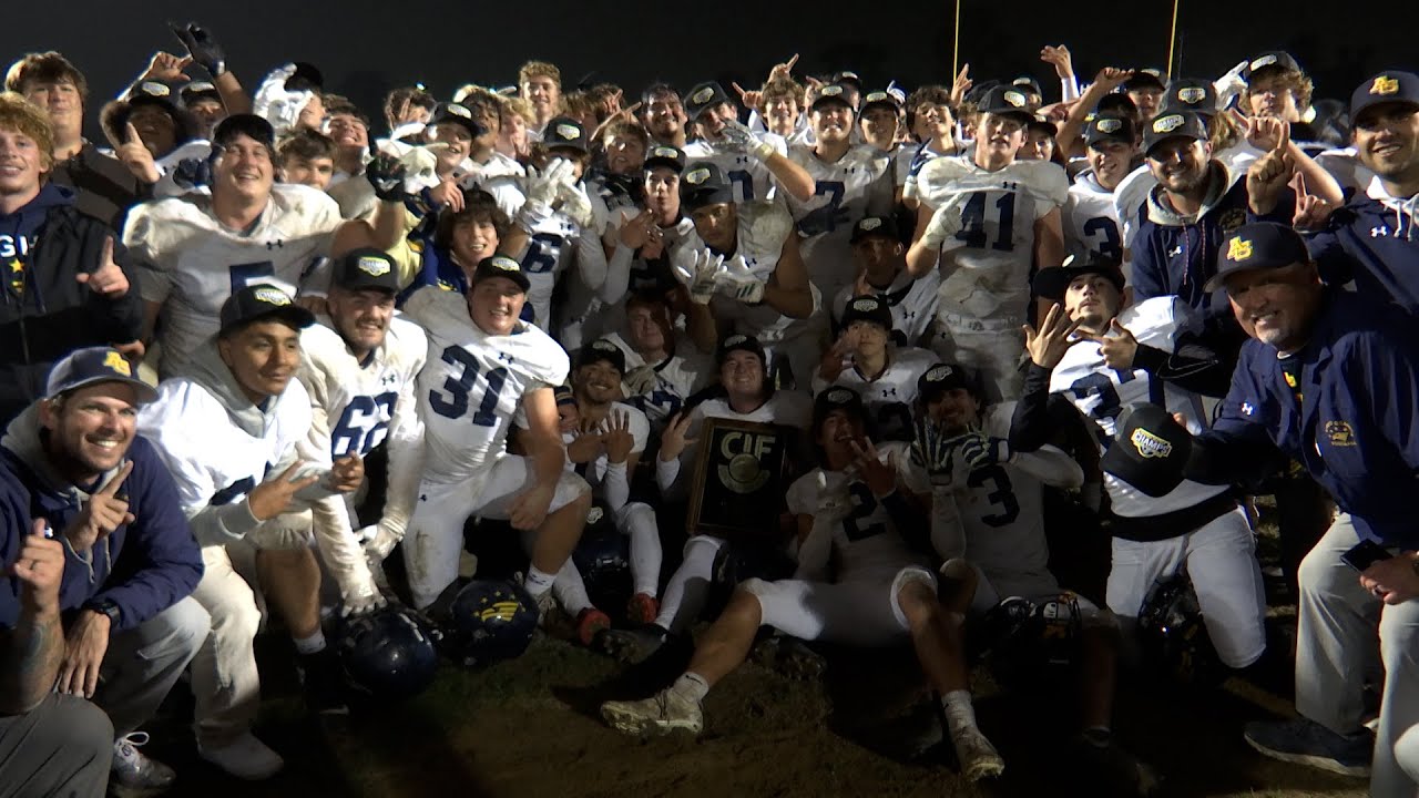 Arroyo Grande football team beats Bakersfield in an OT thriller to win the CIF-CS championship