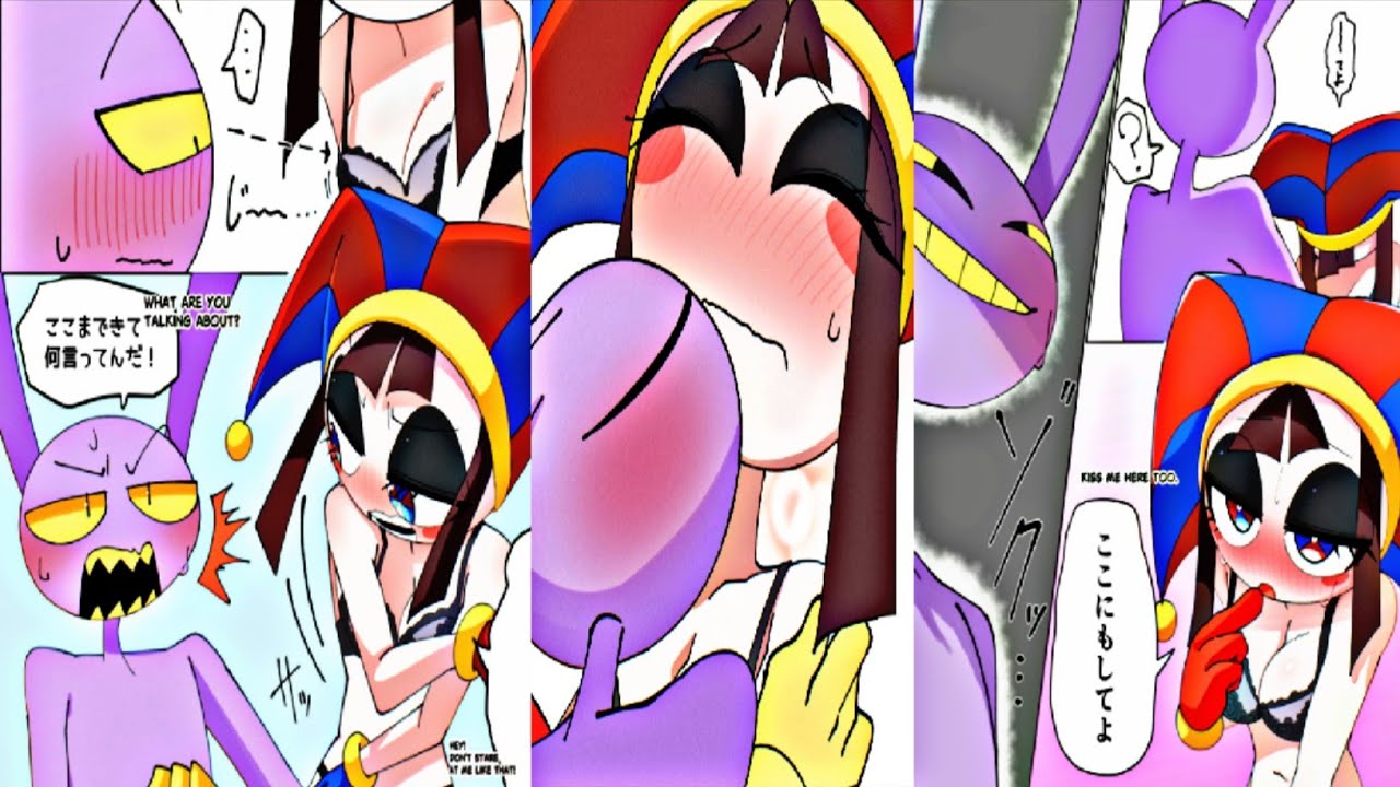 POMNI x JAX have amazing thoughts of love (comic fandub) the amazing digital circus