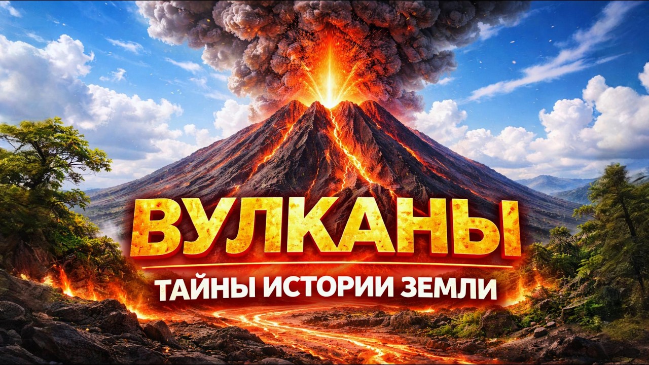 ЛЕКЦИЯ ДЛЯ СНА🌙 Вулканы. Тайная сила Земли