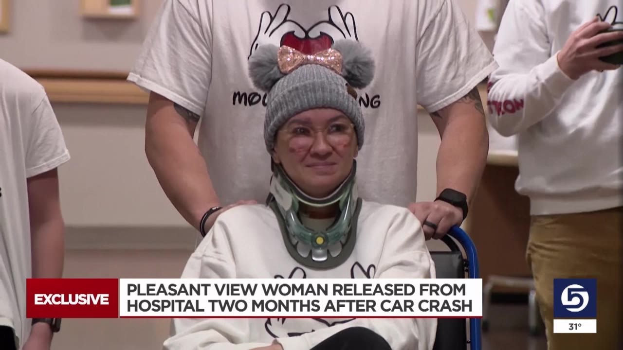 Pleasant View woman released from hospital two months after crash