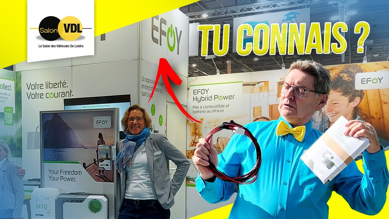 Ne JAMAIS manquer d'énergie pendant vos voyages en camping-car !