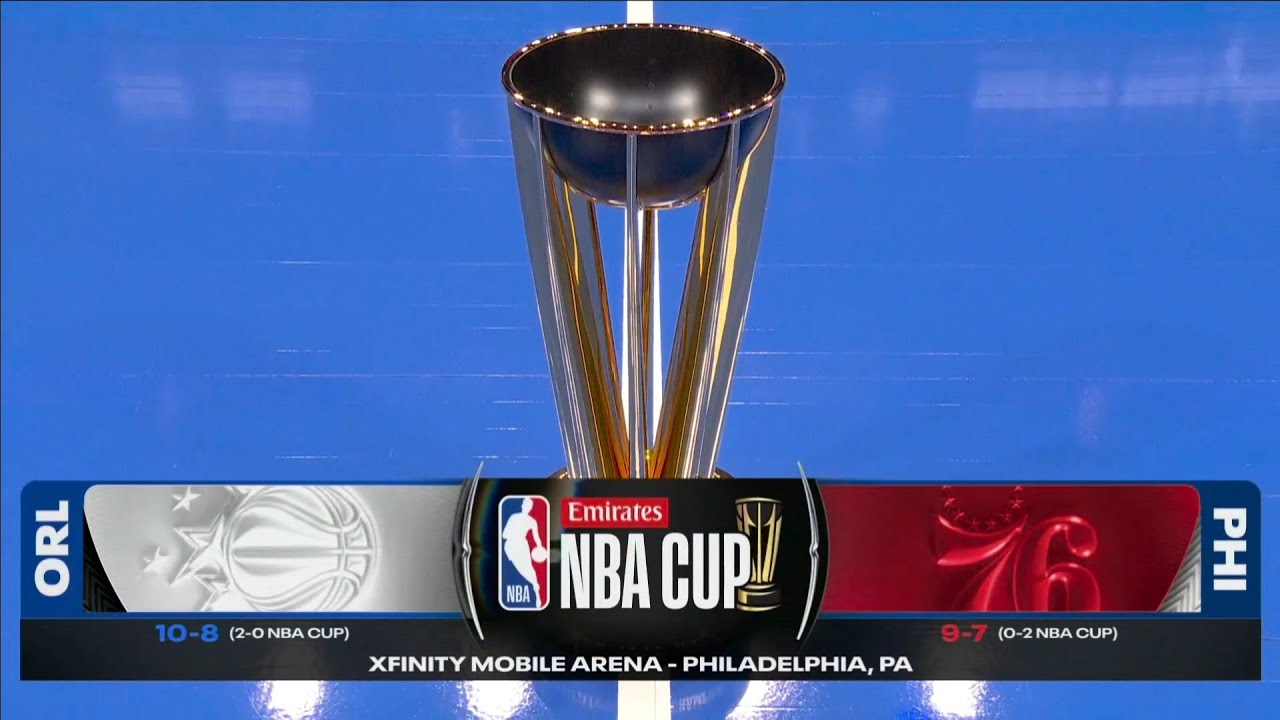 NBA Cup on NBC intro | ORL@PHI | 11/25/2025