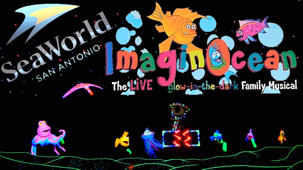 ImaginOcean by John Tartaglia At SeaWorld San Antonio Texas-Full/Entire theatrical show.