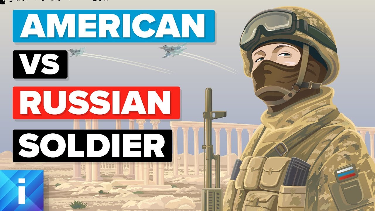 American Soldier (USA) vs Russian Soldier - Army / Military Comparison