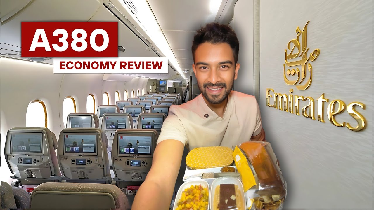 Is The Emirates A380 Economy Experience World Class?? 🍽️✈️