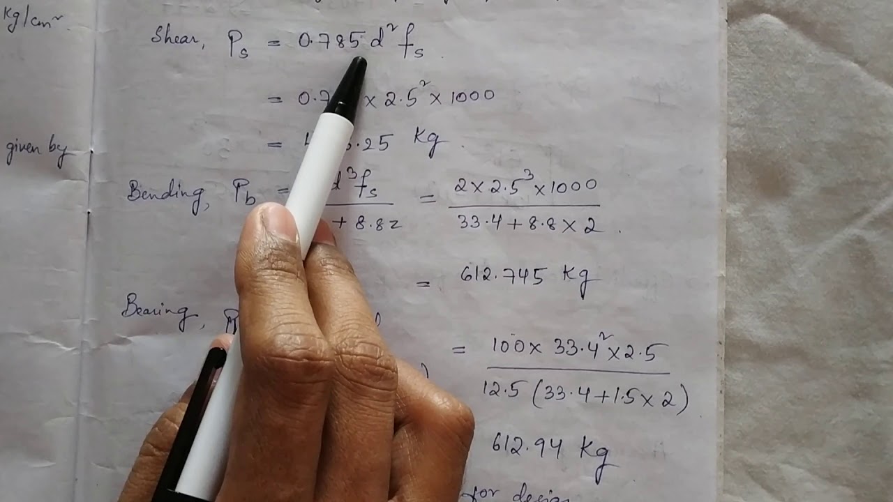 Design of Dowel Bar || Pavement Engineering || Transportation Engineering