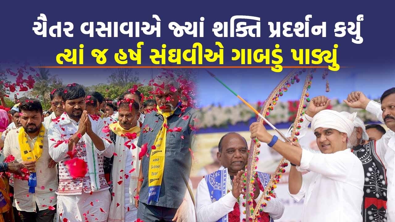 Netrang માં Harsh Sanghvi એ Congress - AAP નો વારો પાડ્યો, કહ્યું લોકો કંટાળી ગયા...| Bharuch |