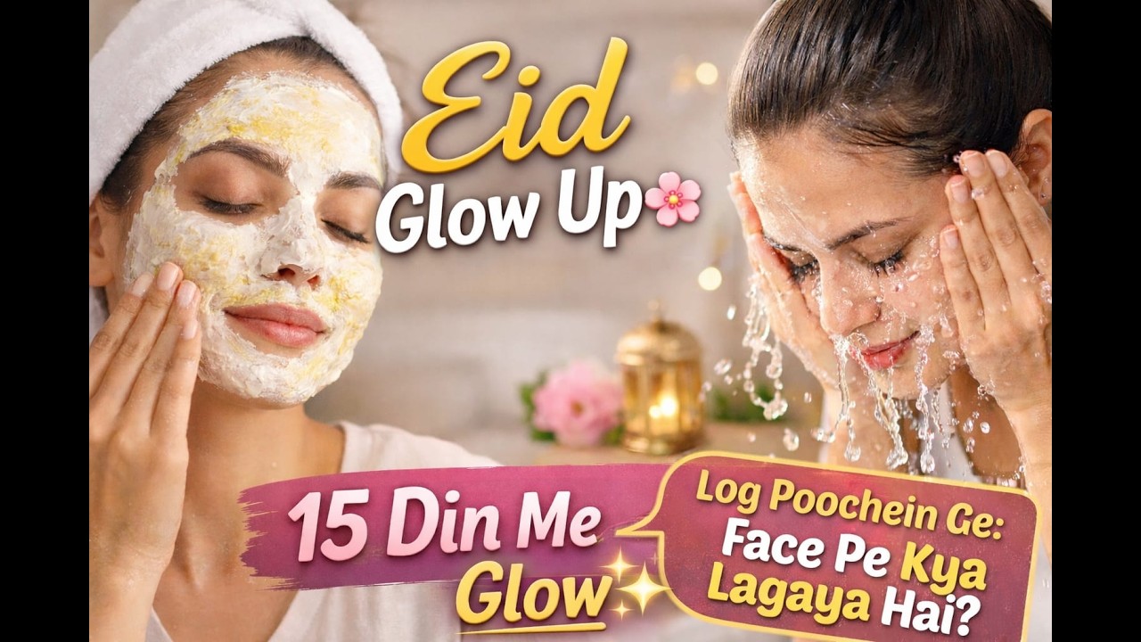 15-Day Glow Up Challenge | Easy Skincare Tips for Girls✨