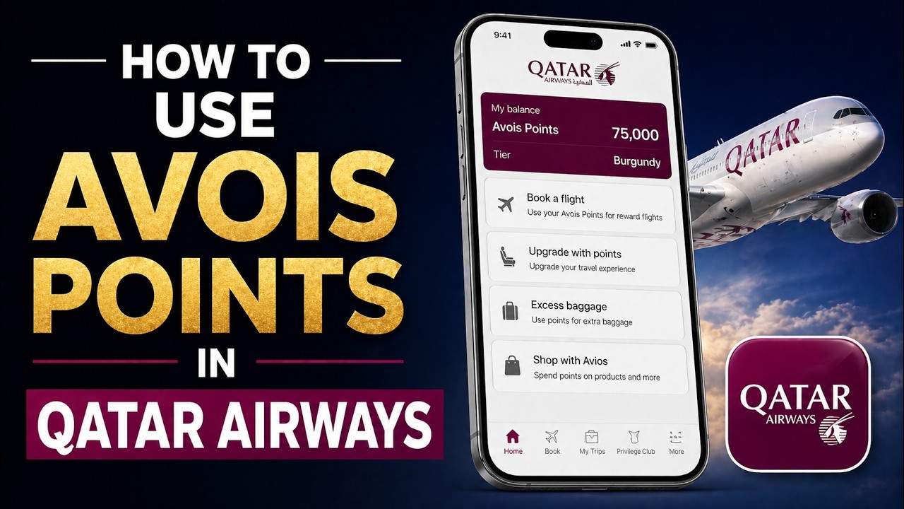 How to use Avios Points on Qatar Airways | Redeem Avios for Qatar Airways Flights & Upgrades