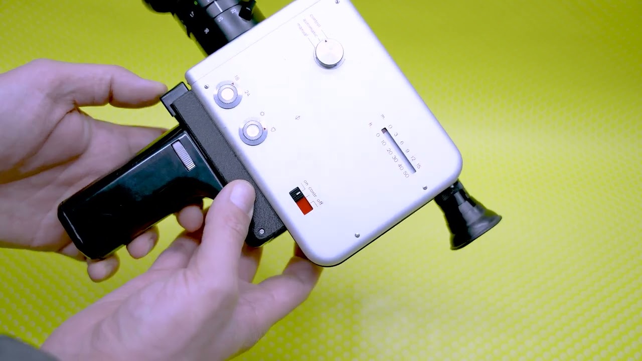 Testing Nizo S36 Super 8 Camera - Analog 8mm film camera for sale on Etsy