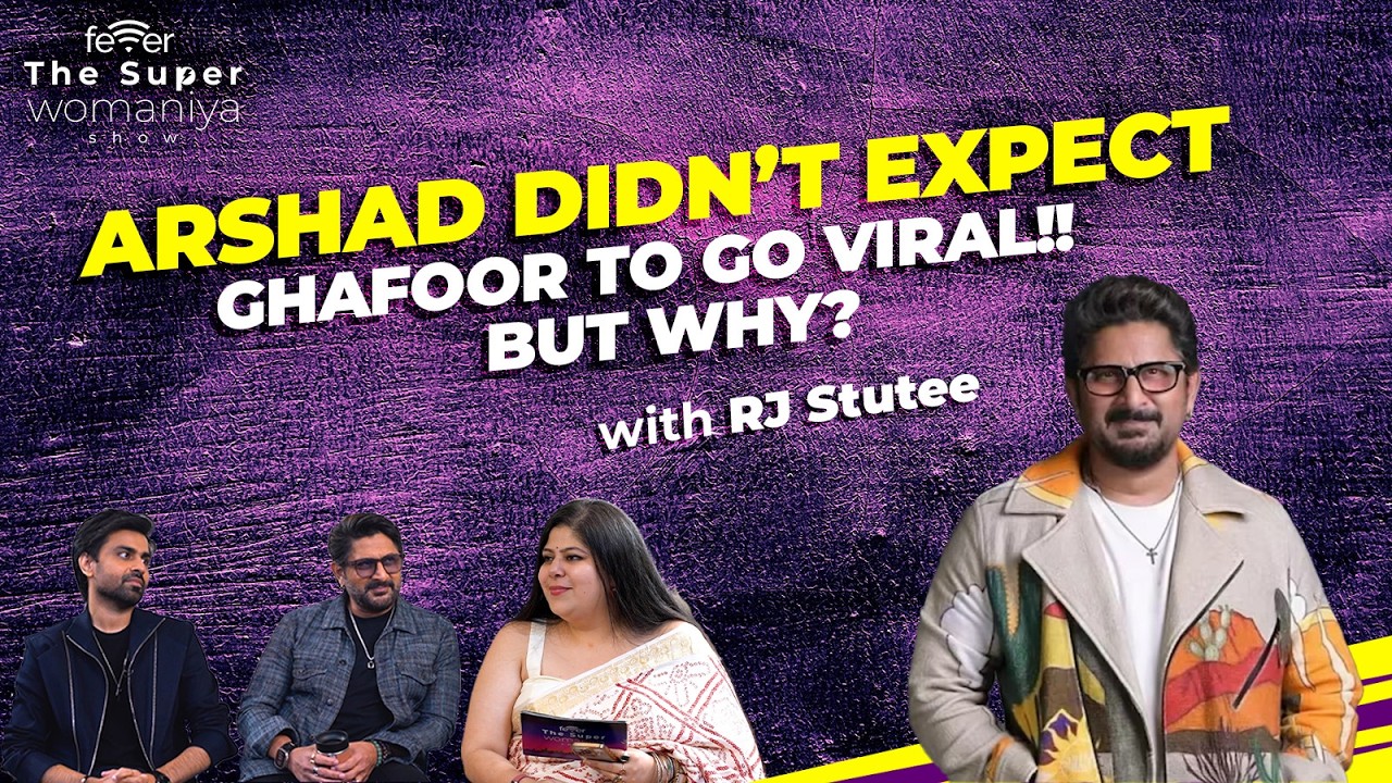 Arshad Warsi & Jitendra Kumar on Bhagwat | Jeetu Bhaiya’s Dark Side, Aryan Khan, & Viral Characters