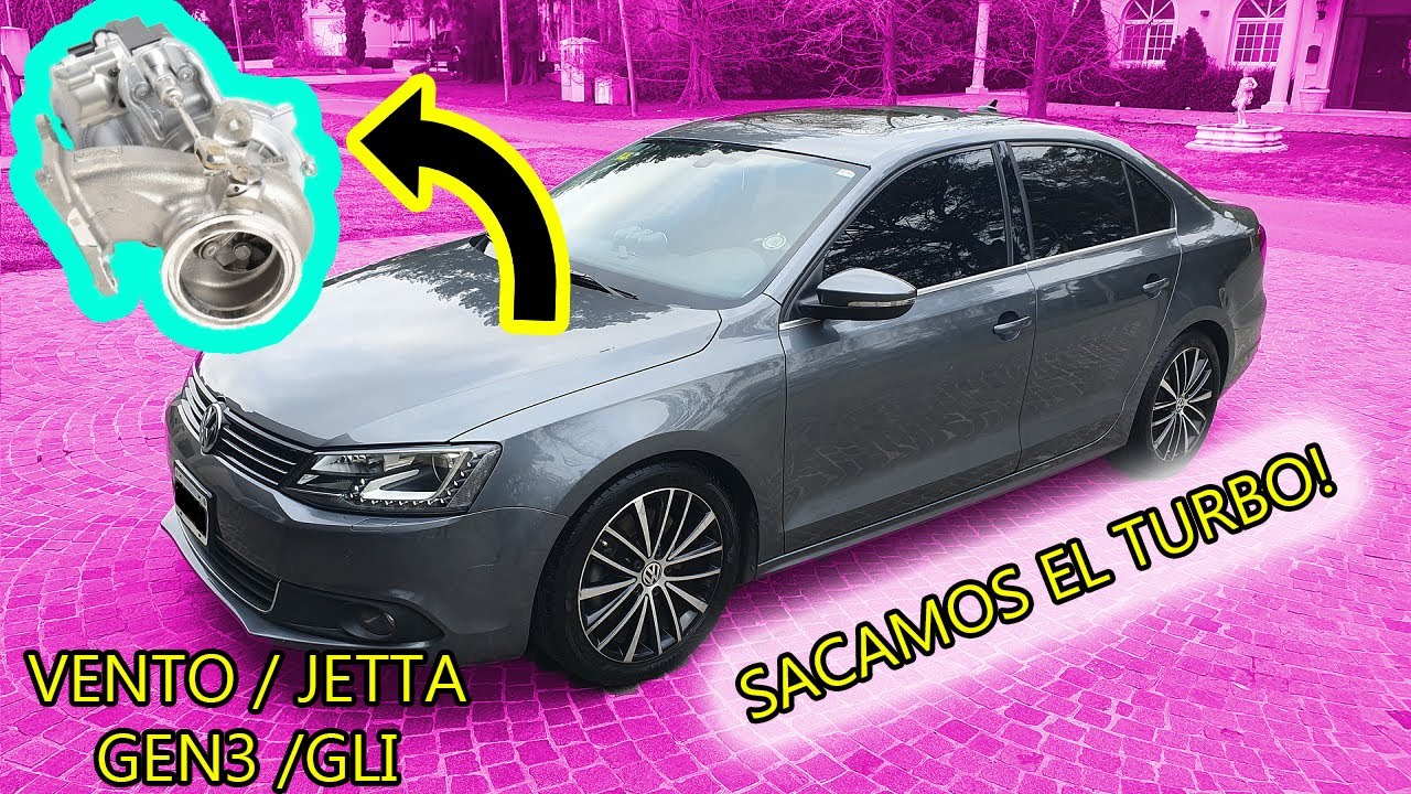 Sacando el Turbo Del Vento Jetta Gen3 GLI Para poner el IHI IS20 IS38 Volkswagen