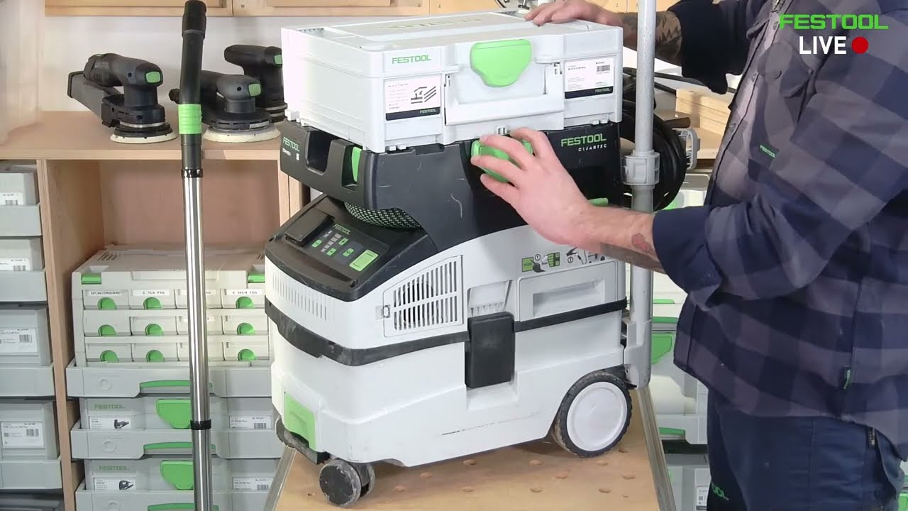 Festool LIVE (FR) 🔴 | Optimisez votre système d'aspiration Festool