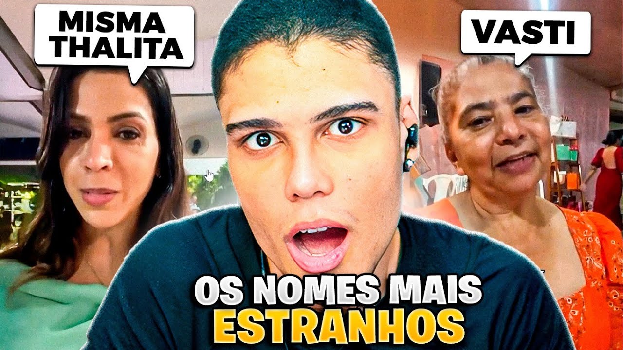 Os nomes mais ESTRANHOS já registrados!