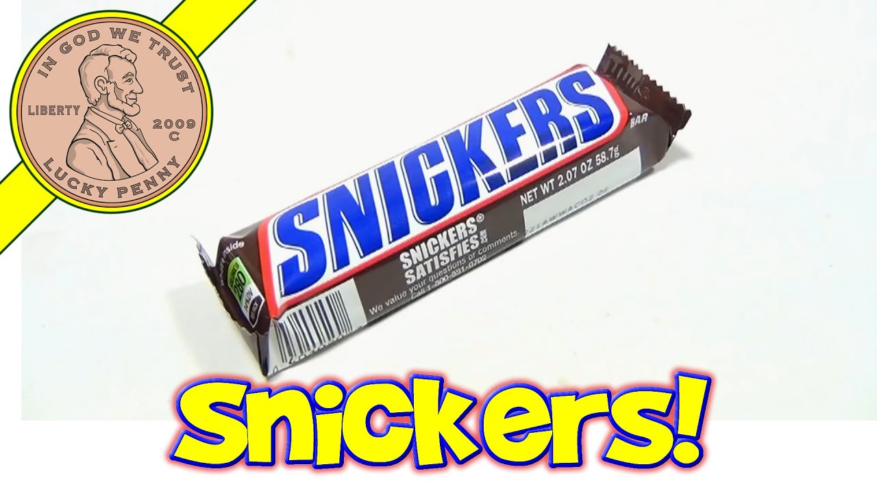 Snickers Milk Chocolate Bar - USA Candy Tasting Review