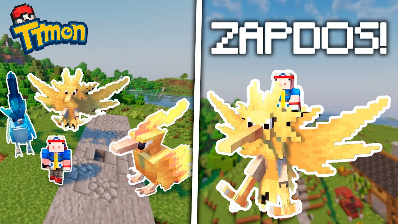 Atrapamos a ZAPDOS! 🦅⚡ TODAS las aves LEGENDARIAS! | Episodio 32 | Minecraft TTmon