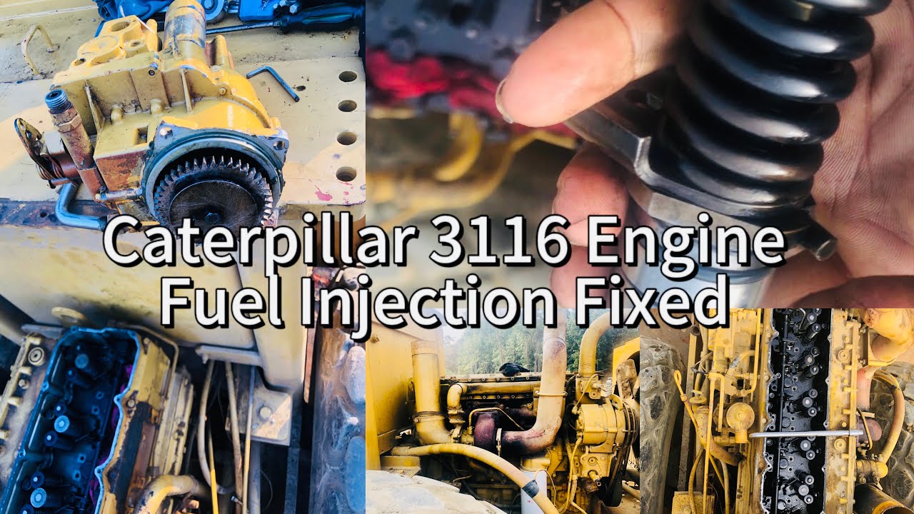 Caterpillar 3116 Engine Fuel Injector Repair
