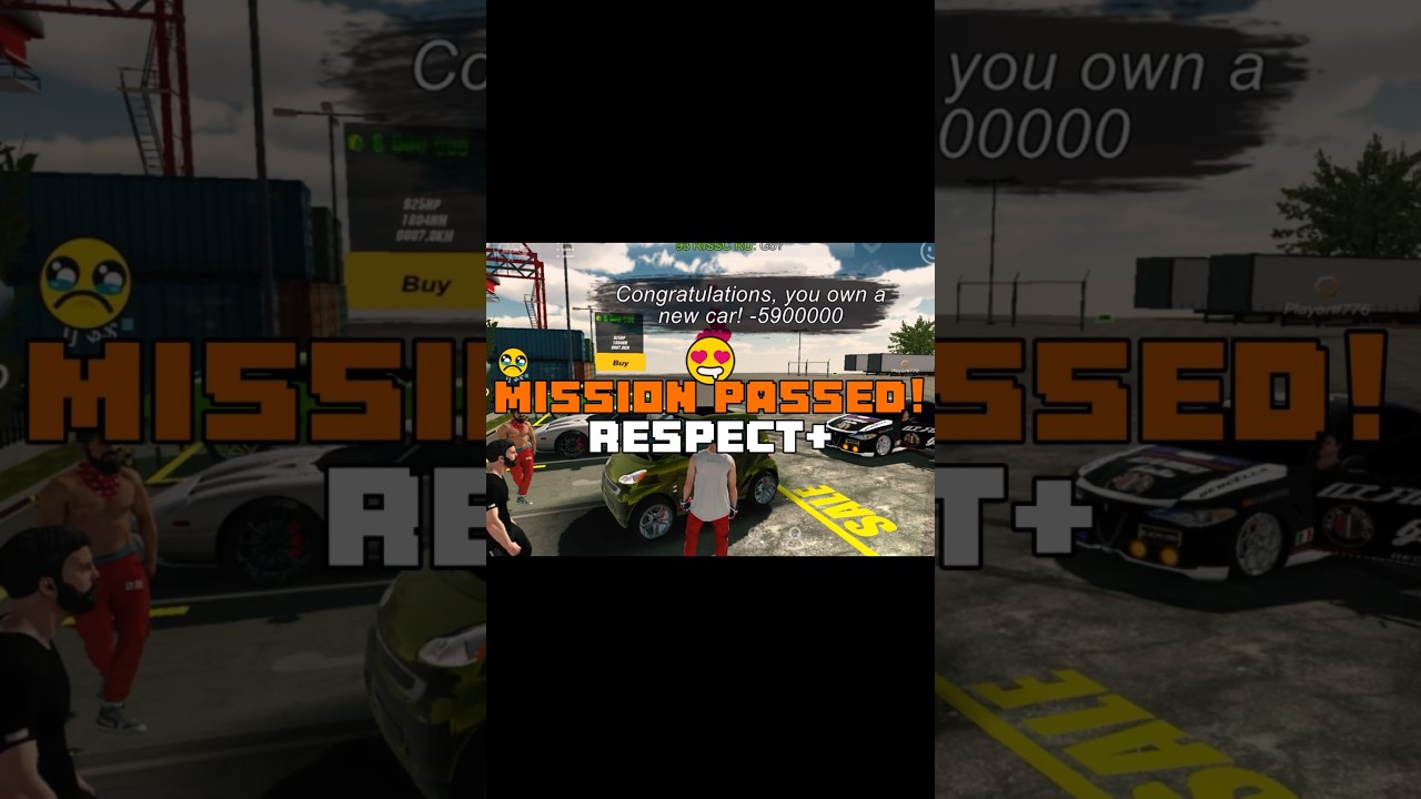 Mission PASSED!😳 #carparking #carparkingmultiplayer #93rissc #carparkingmultiplayernewupdate