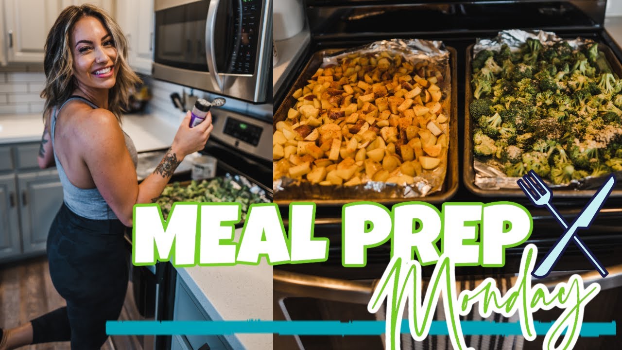 MEAL PREP MONDAY! | Easy Quick Prep & Protein Muffins